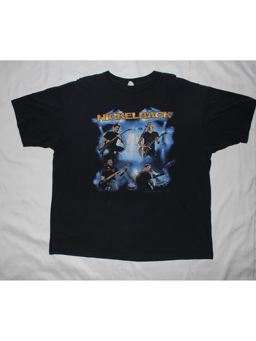 Vintage 2009 Nickelback Dark Horse Tour T-Shirt Men's 2XL Double Sided